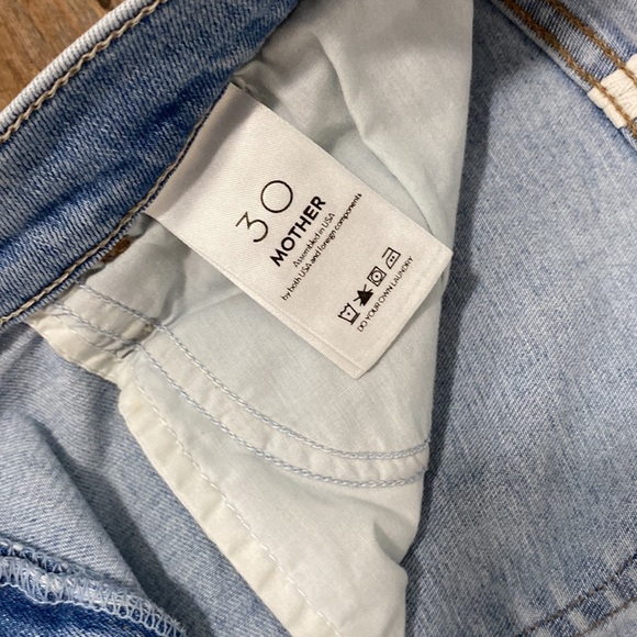 MOTHER THE HUSTLER ANKLE FRAY IN WHEN IN ROME SIZE 30 - Picture 14 of 16